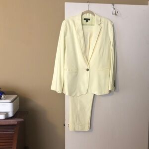 Ann Taylor Light Yellow Suit Set